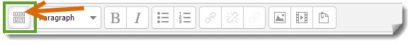 Toolbar Toggle location